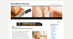 Desktop Screenshot of breadmachinerecipe.net